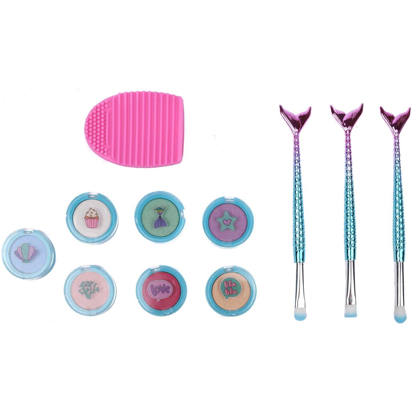 Create It! Oogschaduw Set Zeemeermin 11-dlg Disp - 84143