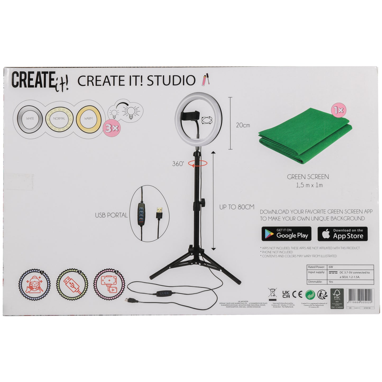 Create It! Studio Ringlight