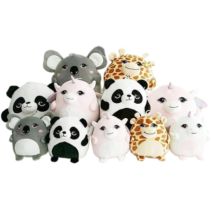 Dieren Assorti - Knuffel - 25 cm