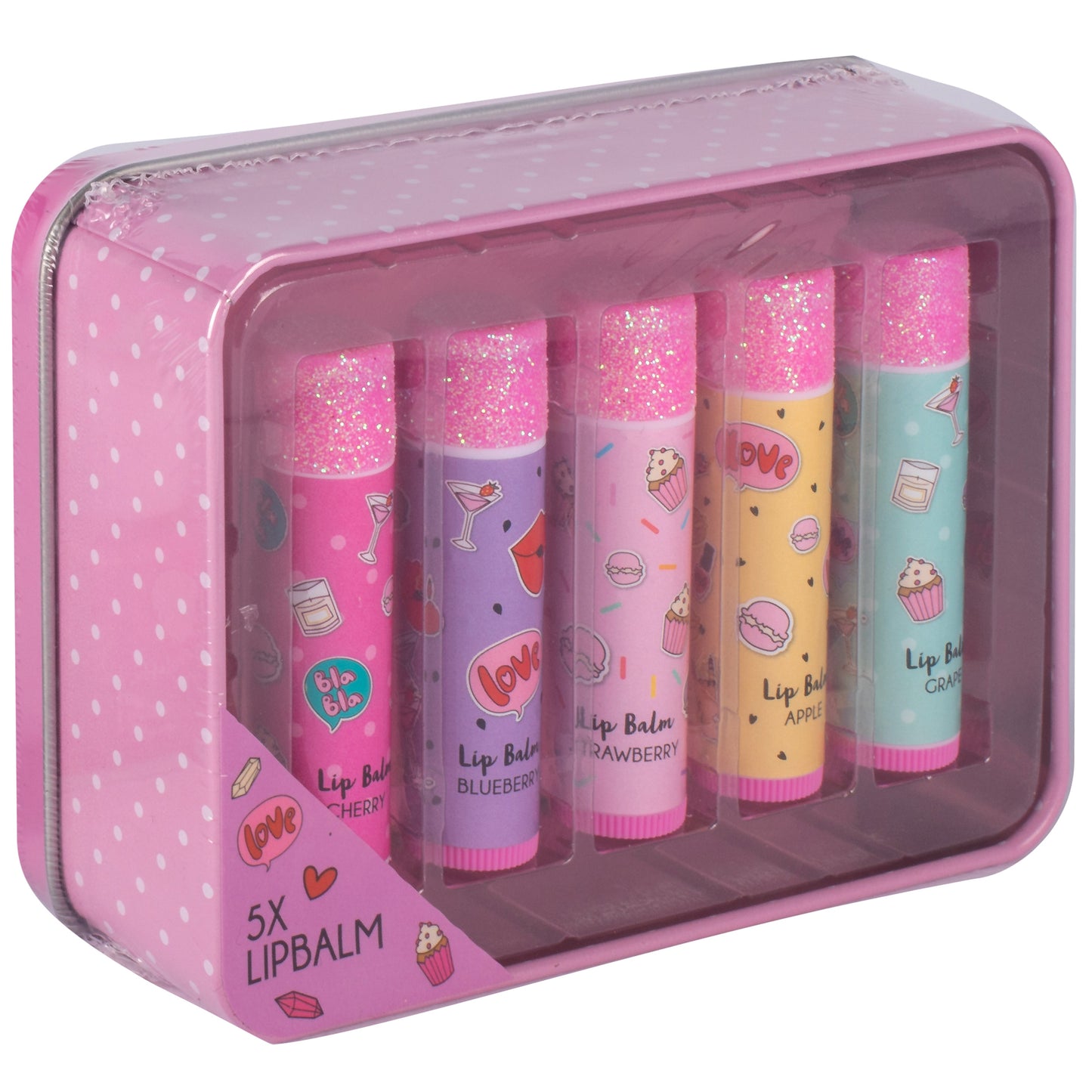 Create It! Lippenbalsem Blikje Roze - 84528A