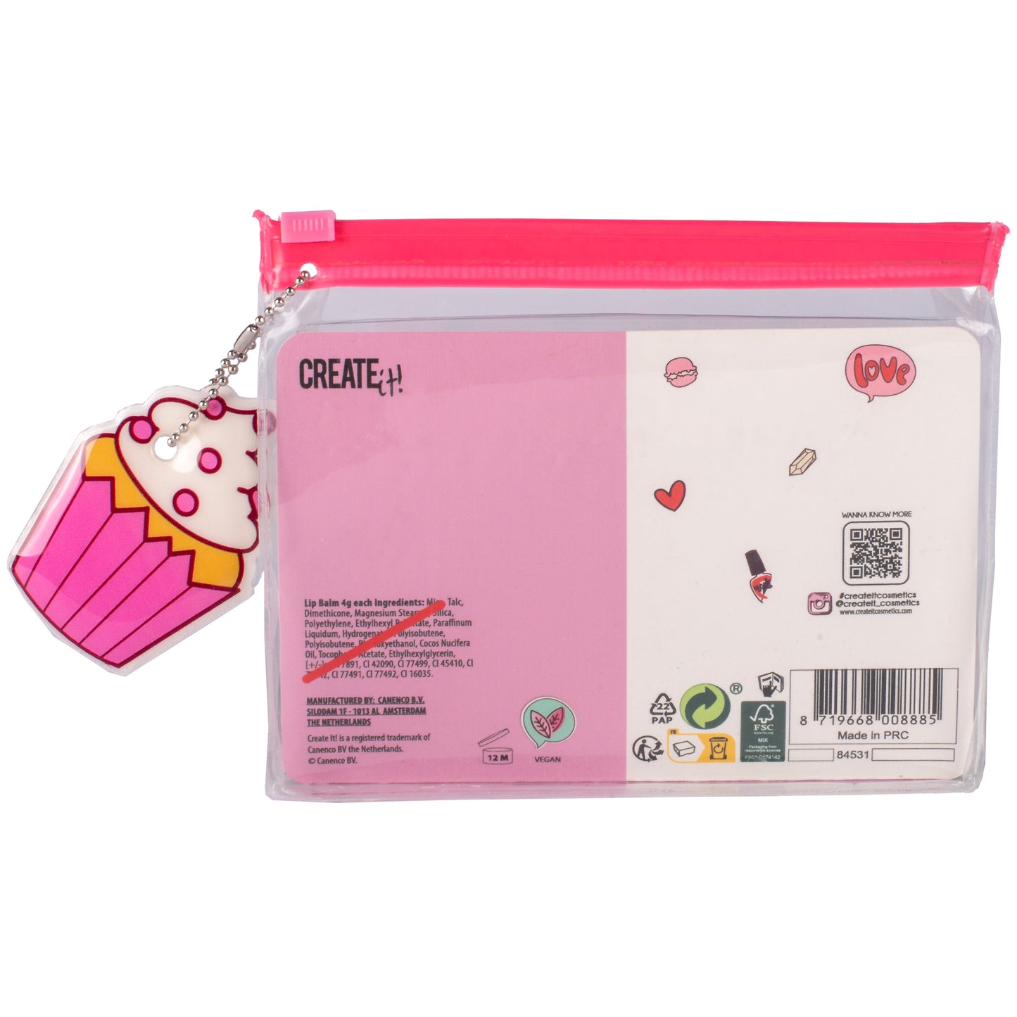 Create It! Lippenbalsem 5x In Etui - 84531V1
