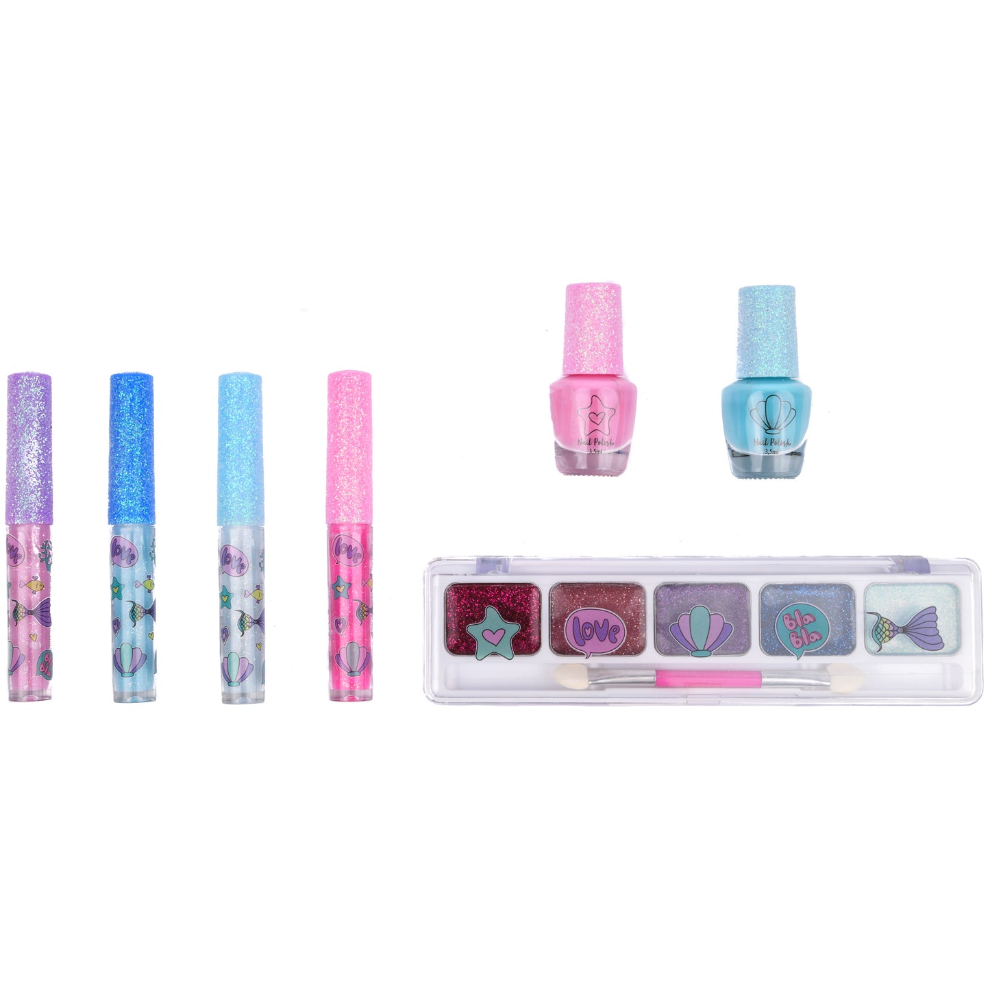 Create It! Make-up Set Zeemeermin Glitter 7-dlg - 84141