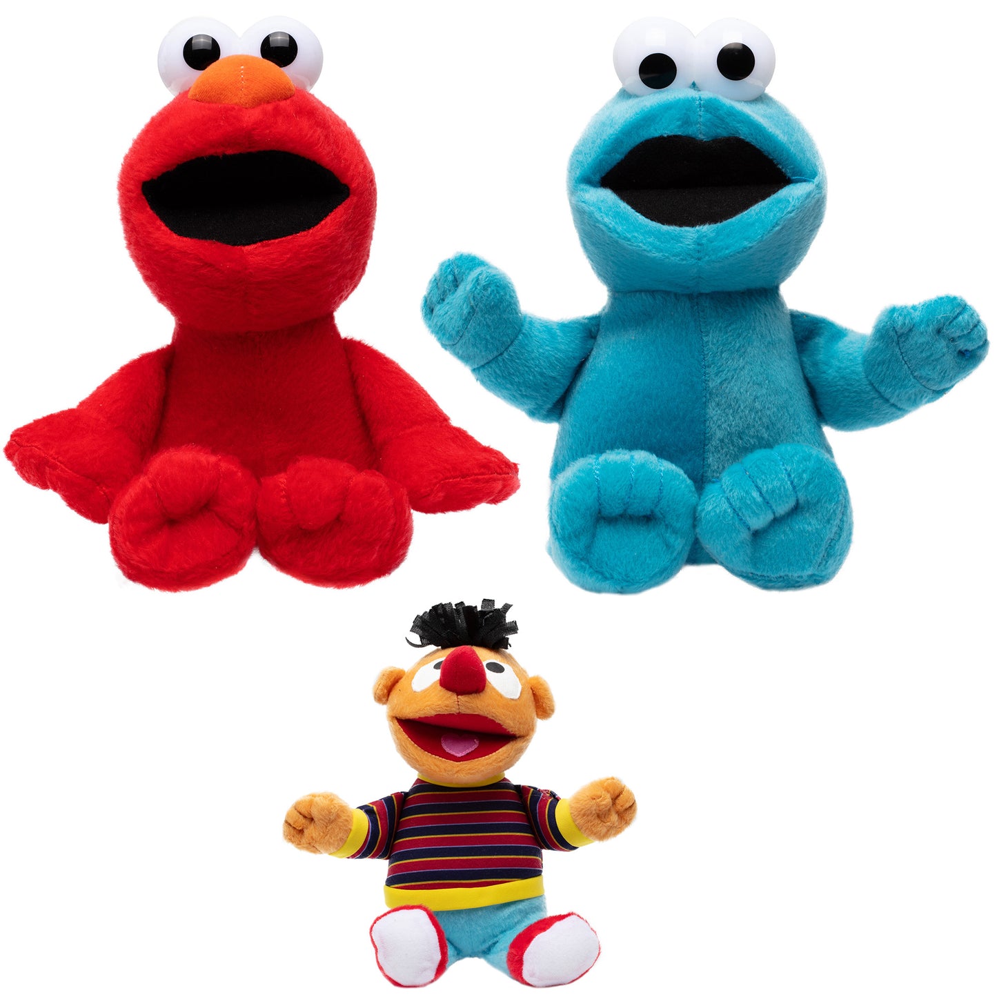 Sesamstraat Knuffel 3 Assorti - 28-30 cm