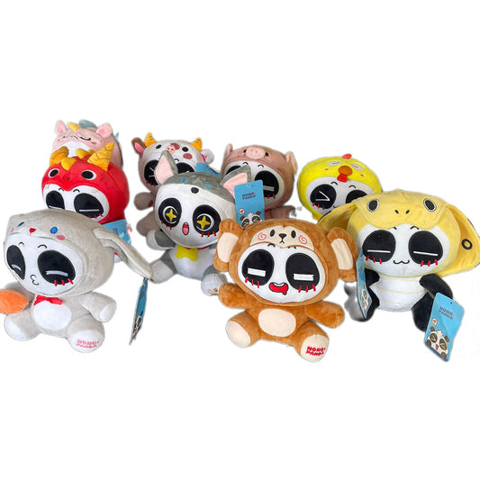 Pando Nono - Knuffel - 9 Assorti - 24 cm
