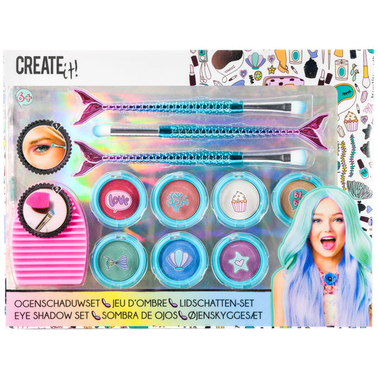 Create It! Oogschaduw Set Zeemeermin 11-dlg Disp - 84143