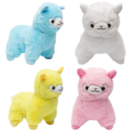Alpaca - Knuffel - 4 Assorti - 15 cm