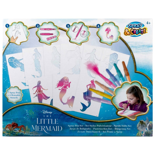 The Little Mermaid Spray Pen Set - TLM23364