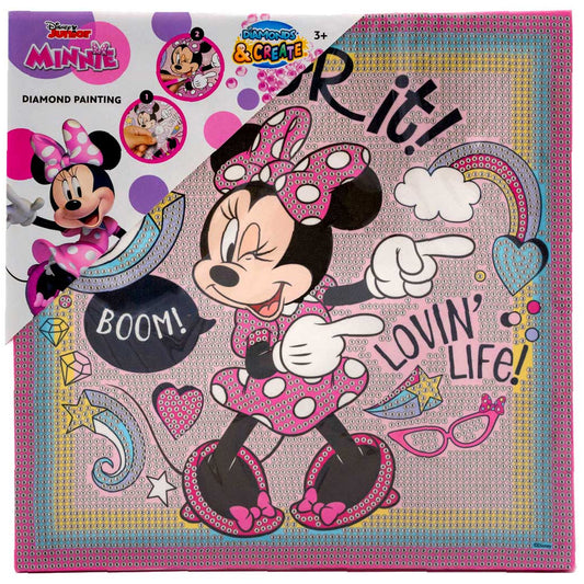 Minnie Mouse Diamond Painting Canvas XL - MM23323